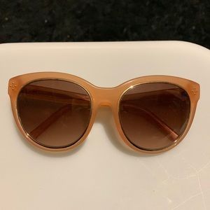 Womens Chloe Sunglasses tan/rose color , normal wear and tear